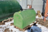 APPROX 125 GALLON DIESEL BARREL, HAND PUMP