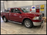 *** 2014 DODGE RAM 1500 PICKUP, 4 DOOR, 8 SPEED AUTO, 4X4, 3.6VVT, PW/PL, CLOTH,