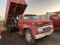 *** 1962 GMC 4000 GRAIN TRUCK, V-6, 4 & 2 SPEED, DROP DOWN BOX, TWIN SCREW,