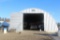 APPROX 40' X 60' BEHLEN QUONSET BUILDING, 16'7
