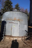 BUTLER APPROX 1,200 BUSHEL GRAIN BIN,