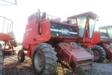 MASSEY FERGUSON 760 COMBINE, HAS TRANSMISSION ISSUES, GOOD ENGINE, FOR PARTS OR REPAIR