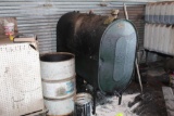 265 GALLON STEEL WASTE OIL TANK, EMPTY, TO BE SOLD AFTER THE BUILDINGS (LOT 91)