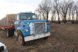 *** 1971 INTERNATIONAL FLEET STAR 1910 DAY CAB SEMI TRACTOR, SINGLE AXLE, PROPANE KIT,