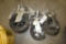 (4) Scaffolding Wheels
