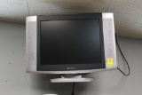Emerson 4:3 Television with Side Speakers with Table and Wall Mount, Buyer Responsible for Removal