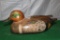 TOM TABER HAND PAINTED WOOD DUCK DECOY