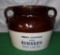 RED WING BEAN POT, MERRY CHRISTMAS FROM KOHNKE'S, CLEAR LAKE, S.D.