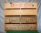 (2) WOODEN ORANGE CRATES, METROPOLITAN AND CARNATION