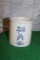 NEWER MINIATURE 25 GALLON STONEWARE CROCK