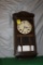 WALL CLOCK, MADE IN OCCUPIED JAPAN, WORKS, CHIME NEEDS ADJUSTING, MANUAL WIND