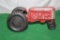 MASSEY HARRIS TRACTOR, NF, HAS PAINT CHIPS, RUBBER TIRES