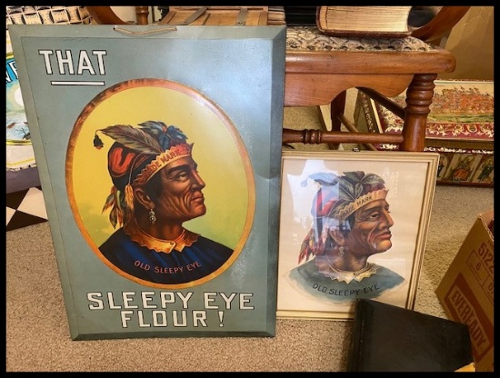 RARE NORTH AMERICAN ARTIFACT AUCTION-Sleepy Eye