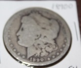 1890 O MORGAN SILVER DOLLAR