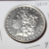 1882 O MORGAN SILVER DOLLAR, BRILLIANT UNCIRCULATED