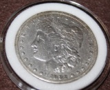 1882 MORGAN SILVER DOLLAR, EXTRA FINE