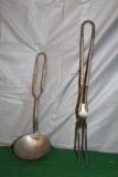 (2) LONG PRAIRIE MILLING CO. UTENSILS, LEAF PATENT AND X-RAY FLOUR