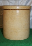 1 GAL. SALT GLAZED CROCK, MARKED ON BOTTOM, MINNESOTA STONEWARE CO., RED WING, MINN