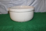 RED WING ADVERTISING CASSEROLE, NELSON'S STORE, BADGER, S. D., NO LID