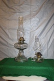 2 KEROSENE LAMPS