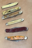 (6) OLDER JACKKNIVES