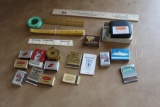 ANTIQUE MATCHES, MATCHBOOKS AND RULERS