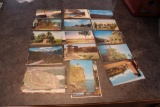 VARIETY OF POSTCARDS FROM 1950'S AND UP