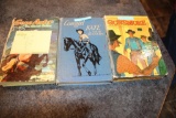 (3) BOOKS, GUNSMOKE, COWGIRL KATE, AND GENE AUTRY AND THE GHOST RIDERS