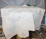 (3) CRYSTAL SUGAR SACKS, ARCHER-DANIELS MIDLAND AND SWIFT & COMPANY