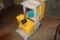 (2) MOP BUCKETS, MOP, JANITORIAL CART