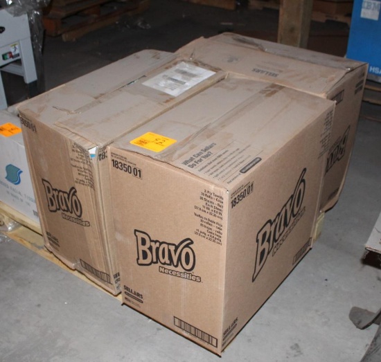 (3) LARGE CASES OF BRAVO PAPER TOWELS