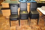 LIKE NEW, (10) STACKING CHAIRS