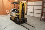 HER-U-LIFT LP FORK LIFT, MODEL CPOD 1.5, 3 STAGE,...APPROX. 15' LIFT, 42