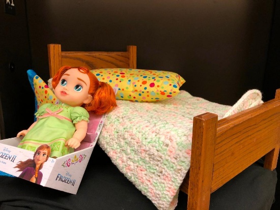 Wood Doll Bed Set - Anna
