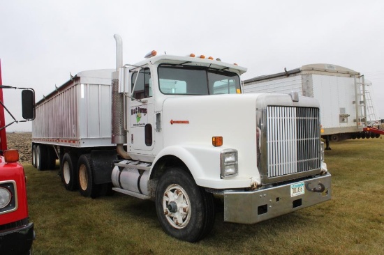 *** 1988 INTL 9300 SBA DAY CAB SEMI TRACTOR, 855 CUMMINS BIG CAM, 13 SPEED EATON FULLER,