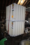 (2) TOTE-A--LUBE 110 GALLON POLY TANKS ON STAND