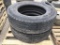 (2) 285/75R24.5 Toyo M920 Drive Tires, used, Matched Set