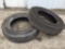 (2) 285/75R24.5 used Truck Tires