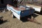 PICKUP BOX TRAILER, APPROX 8', MADE FROM A FORD PICKUP, TIRES NEED REPAIR, FROM ESTATE,