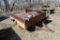 PICKUP BOX TRAILER, APPROX 8', MADE FROM A CHEVY PICKUP, TIRES NEED REPAIR, FLOOR IS BAD,