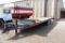 ***1990 Redy-Haul Flatbed Deck Over Bumper Trailer, Tandem Axle, 8'x25' Wood Deck, 20' Flats,
