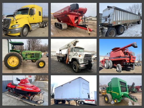 SPRING 2021 ABSOLUTE EQUIPMENT CONSIGNMENT AUCTION