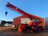 1982 P&H Omega 20/20 4x4 Crane, 20 Ton, Oscillating Outriggers, Max Height of 84.23',