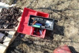 TOOL BOX, CHANNEL LOCK, VICE GRIP, PIPE WRENCH, FROM ESTATE,