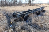 HOMEMADE 6 WHEEL ROUND BALE TRAILER, NEEDS REPAIR, FROM ESTATE,