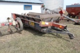 MEYER'S APPROX 160 MANURE SPREADER, WOOD SIDES AND FLOOR, SINGLE BEATER, 10.00-20'S