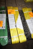 (2) Approx 18 Ton Sling, 4 Meter, Yellow