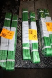 (2) Approx 12 Ton Sling, 4 meter, Green