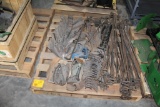 Contents of Pallet Including Beet Lifter Chain, Sweeps