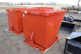 New Approx 2 Yard Fork Slotted Dumpster